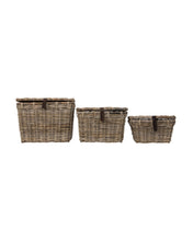 Load image into Gallery viewer, Rattan Trunk Basket