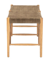 Load image into Gallery viewer, Rooney Woven Leather Bench
