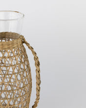 Load image into Gallery viewer, Samos Seagrass & Glass Pitcher