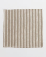Load image into Gallery viewer, Square Stripe Cotton Napkins (Set of 4)