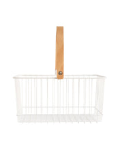 Load image into Gallery viewer, Wood Handled Storage Baskets
