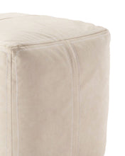 Load image into Gallery viewer, Bastien Leather Ottoman
