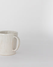 Load image into Gallery viewer, Glossy White Scalloped Pitcher
