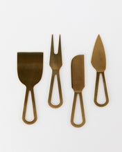Load image into Gallery viewer, Golden Charcuterie Knife Set
