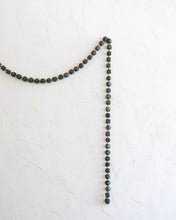 Load image into Gallery viewer, Emerald Wood Beaded Garland
