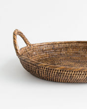 Load image into Gallery viewer, Oval Rattan Tray
