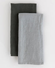 Load image into Gallery viewer, Pearl Gray Linen Hand Towel

