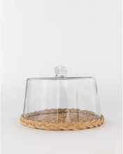 Load image into Gallery viewer, Woven Cane Pastry Cloche
