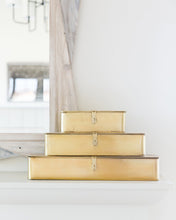 Load image into Gallery viewer, Rectangle Brass Boxes
