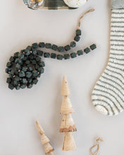 Load image into Gallery viewer, Emerald Wood Beaded Garland
